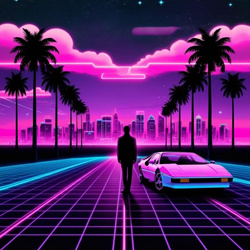FM-84 - Neon Horizons (2025)